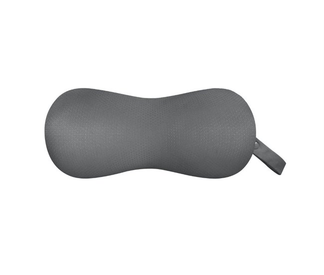 Almohada de viaje con forma de infinito Gris
