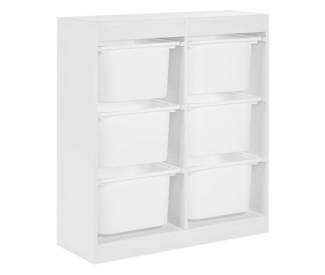 Beliani Cómoda TOBIN Blanco