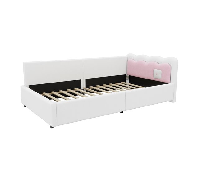 Camas individuales 98x209 Blanco