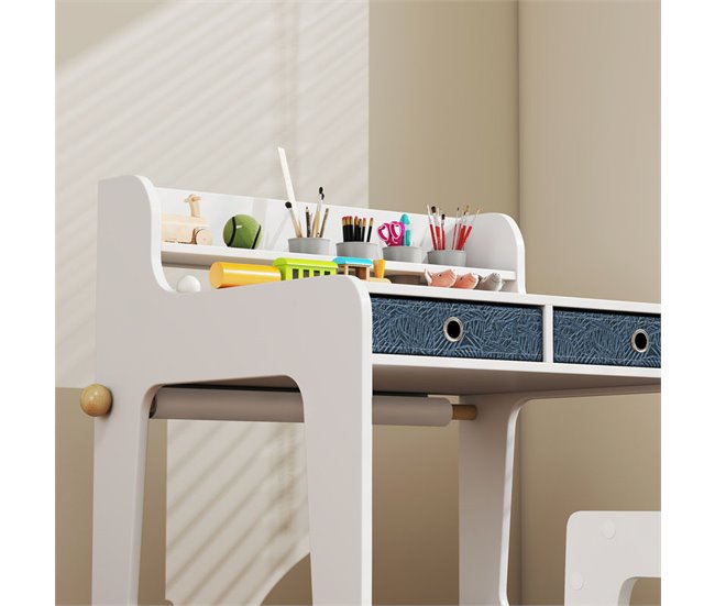 Escritorio Infantil MDF AIYAPLAY Blanco