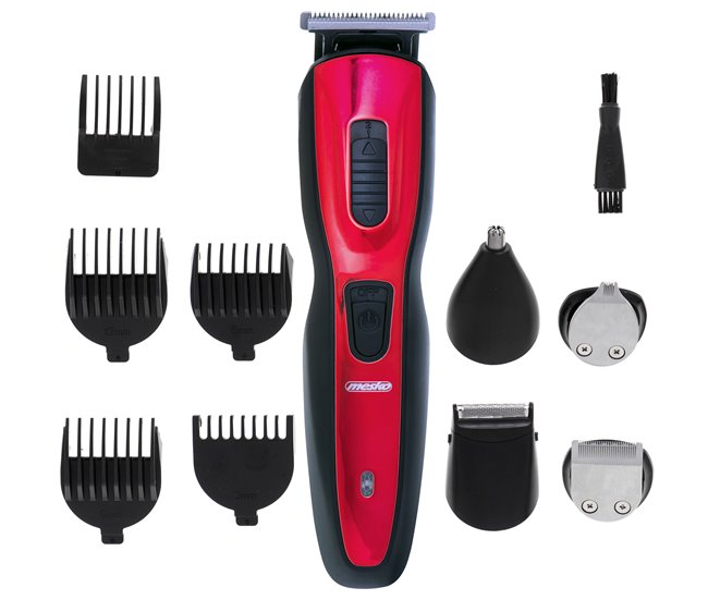 Cortapelos Mesko MS2931 Negro/ Rojo