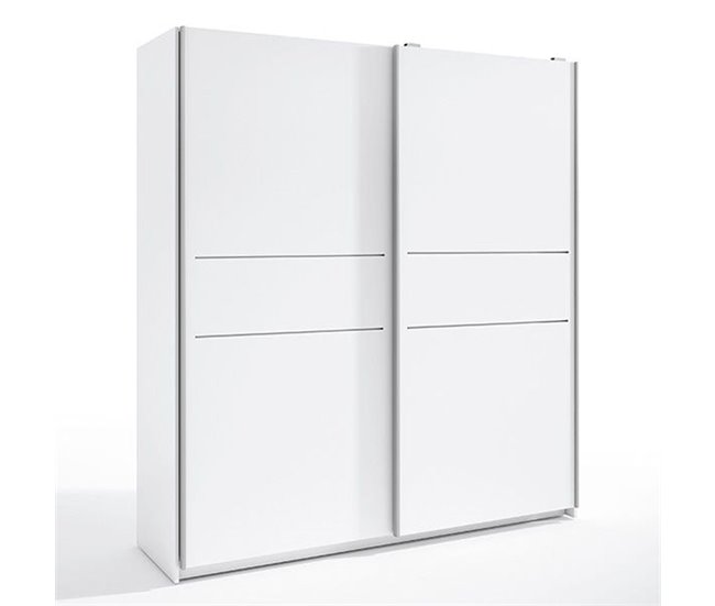 Armario  puertas correderas 182 Blanco