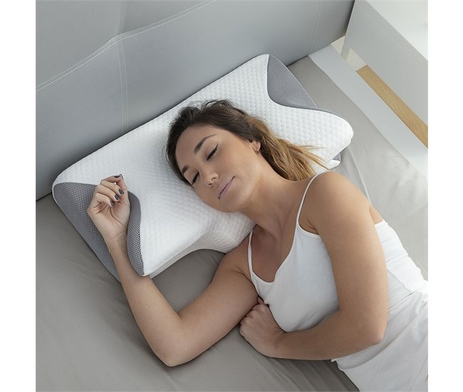Almohada Cervical Cojin Viscoelastico Para Sofa Almohada