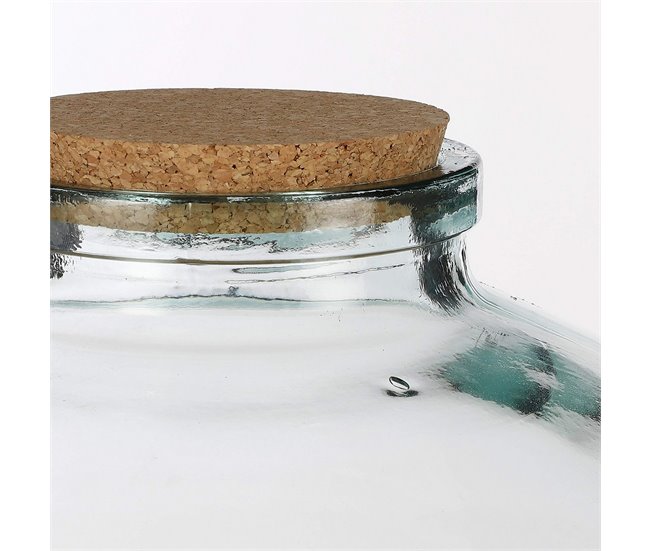 Bote de Cristal Olly Transparente