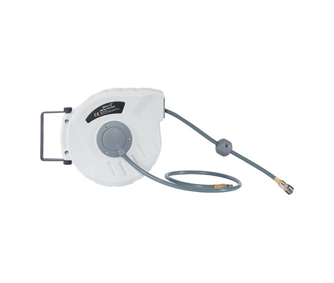 Enrollador de mangueras de aire comprimido Nassau PVC Gris