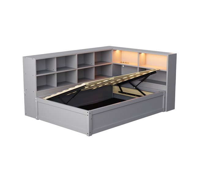 Canapés abatibles Gris