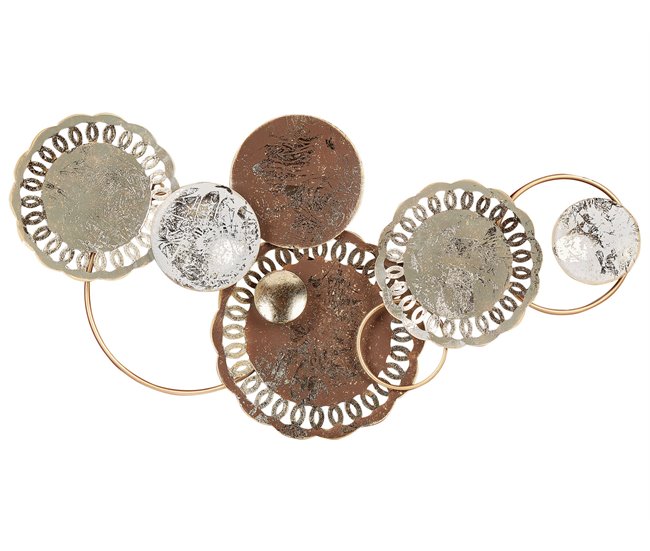 Beliani Decoración de pared PLUTONIUM Multicolor