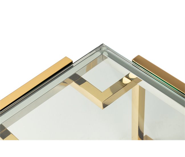 Mesa Acero Adda Home Dorado
