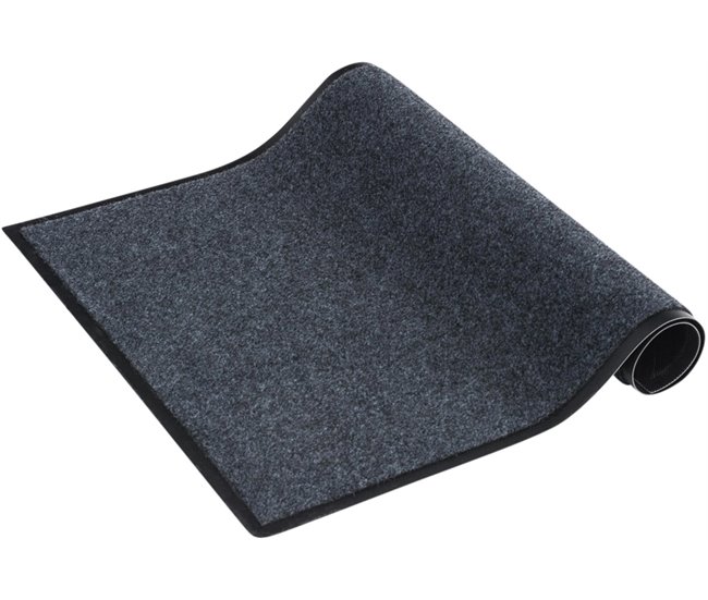 Alfombra - Tela 90x60 Gris Oscuro