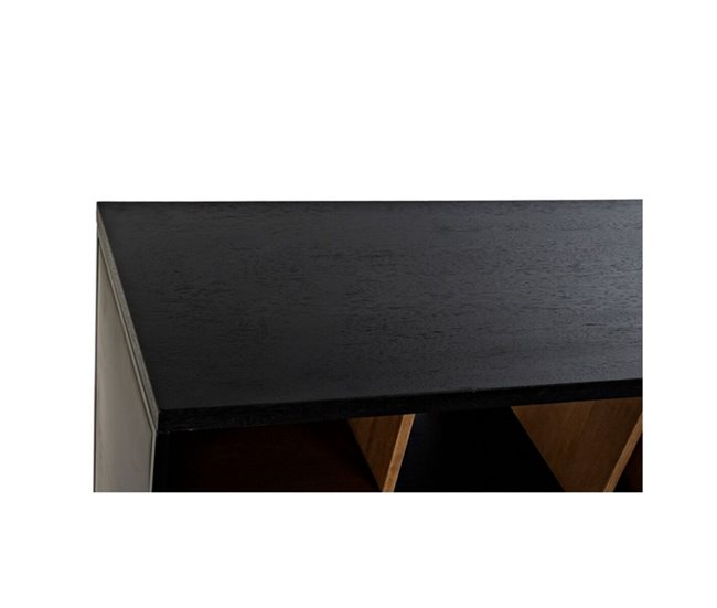 Aparador Alvin Negro/ Madera