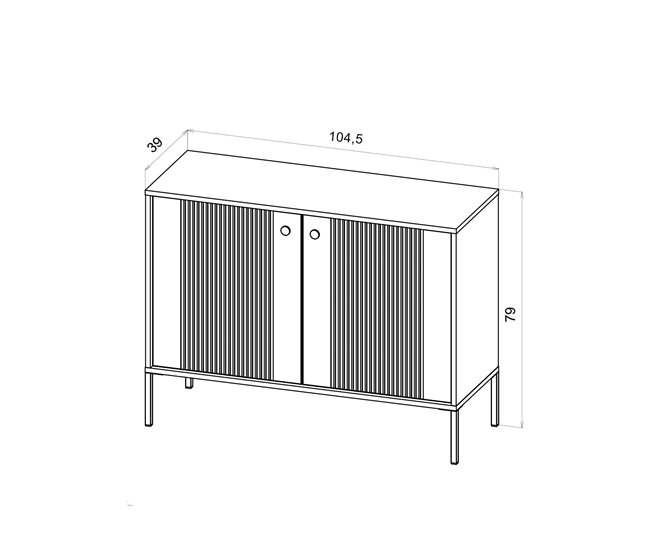 APARADOR ISEO 104 Beige