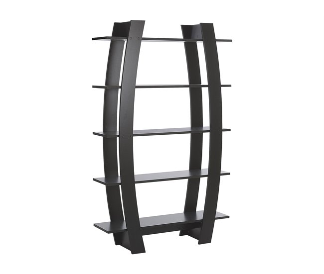 Beliani Estante para libros KENER 111 Negro