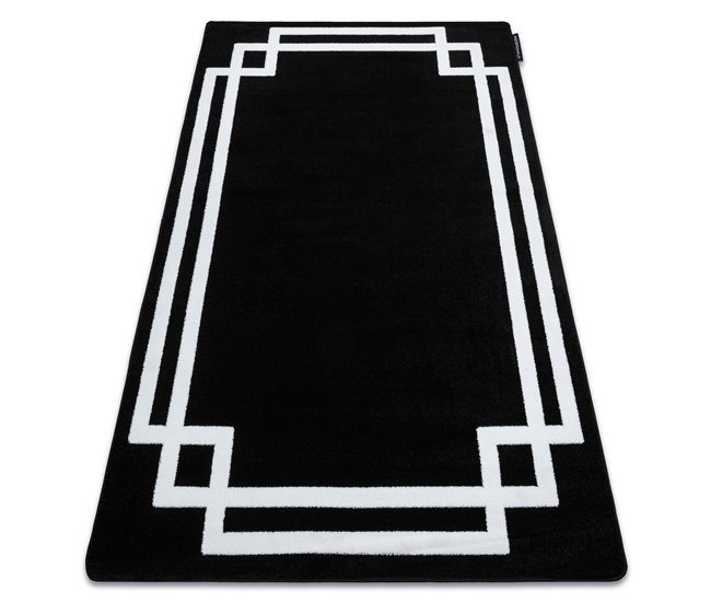 Alfombra HAMPTON Lux 80x150 Negro