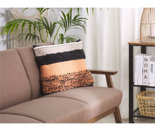Beliani Cojín decorativo MIHALGAZI Multicolor