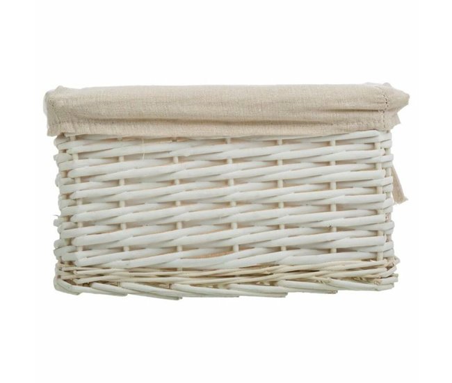 Cesto para la Ropa Sucia Blanco