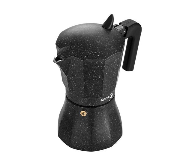 Cafetera Italiana Tiramisu Negro