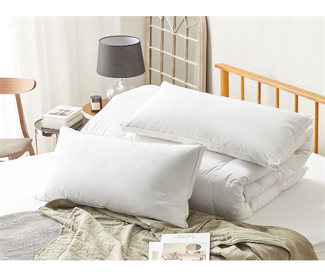 Beliani Almohada VIHREN Blanco