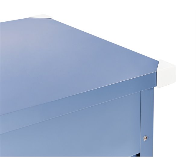 Beliani Arcón CEBROSA 165 Azul