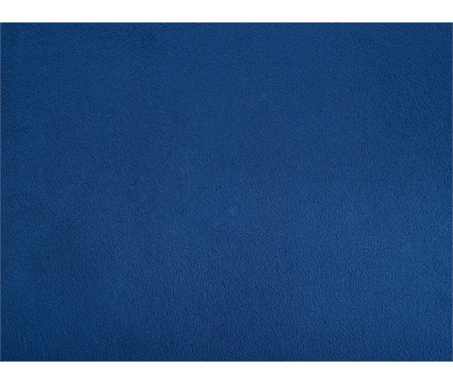 Beliani Chaise longue izquierdo Terciopelo BIARRITZ Azul Marino