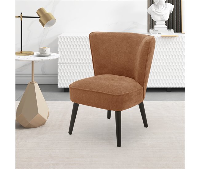 Sillón decorativo NINA Terracota