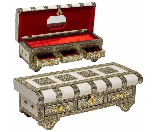 Caja-Joyero Blanco