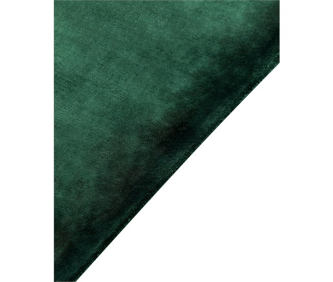Beliani Alfombra de pelo corto GESI II 200x300 Verde Oscuro