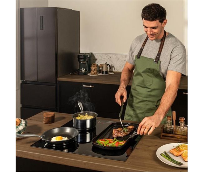 Cecotec Placa de inducción Bolero Squad I 4001 Flex Negro