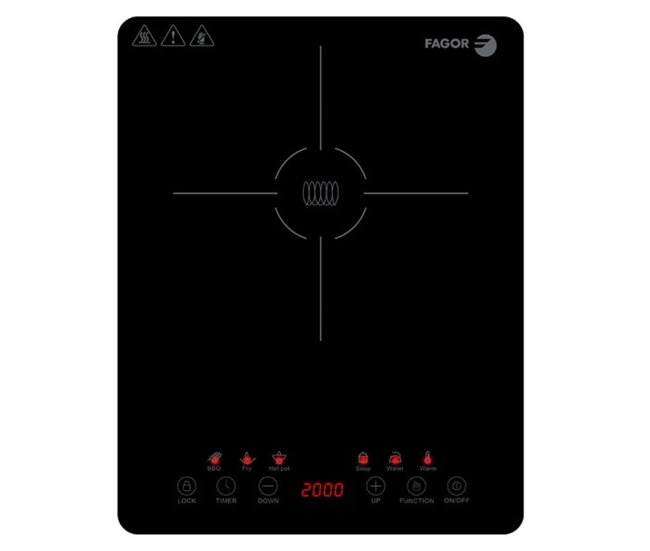 Placa de inducción FAGOR FG057 Negro
