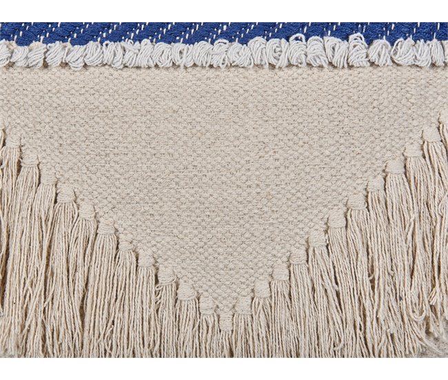 Beliani Cojín decorativo SOFCA Crema
