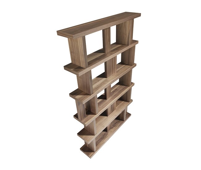 Estantería madera nogal Nogal