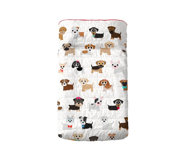 Dogs Colcha Multicolor