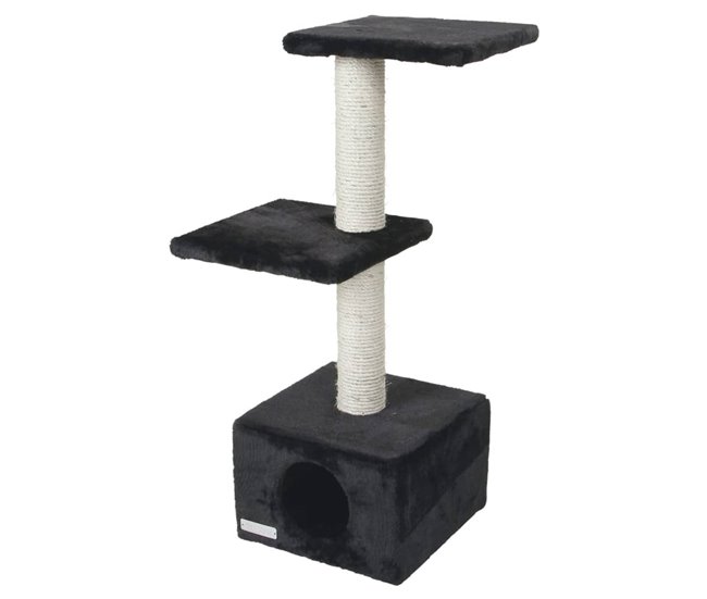 Árbol Rascador Para Gatos Negro