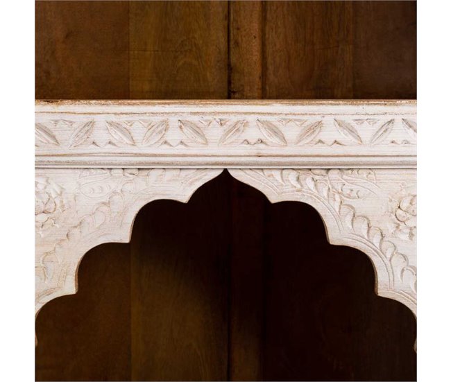Estantería de madera Blanco