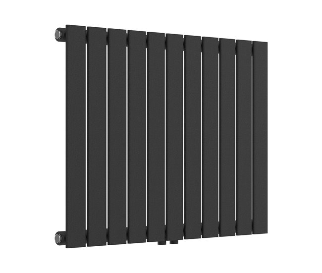 Radiador de panel Nore de Diseño monocapa tubular acero Blanco