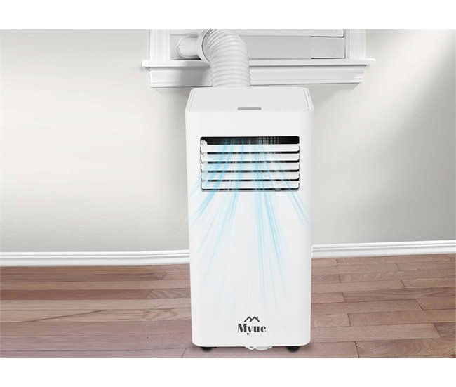 Aire acondicionado portátil MYUC 7000BTU 1.750 frigorías Blanco