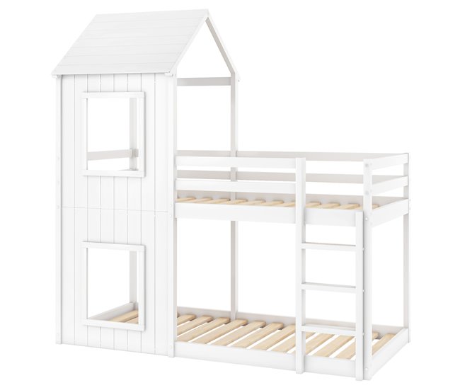 Camas literas 98x204 Blanco