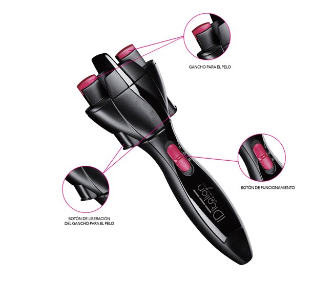 Rizador Trenzador Pro-Twist Negro