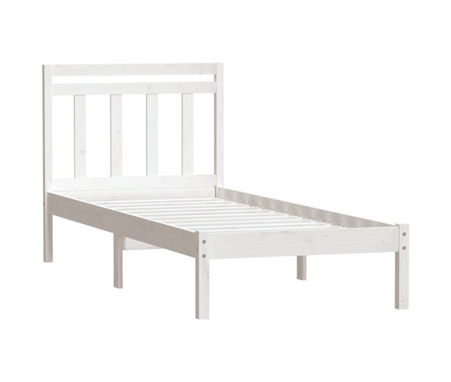 Estructura de cama 90x190 Blanco