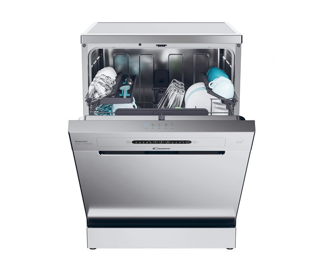 Lavavajillas 60cm 13 Cubiertos color Inox CANDY CF 3C7L0X Inox