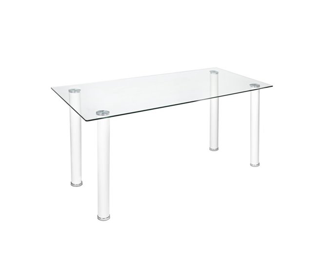 Mesa de comedor Yuri 140x140 Blanco