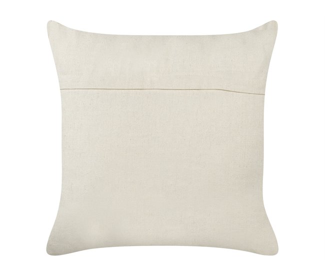 Beliani Cojín decorativo HAZEL Azul