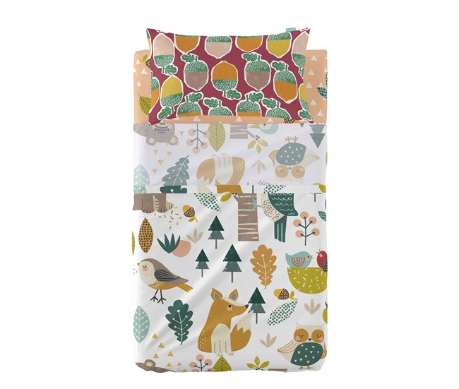 Harvestwood Juego de sábana cuna Multicolor