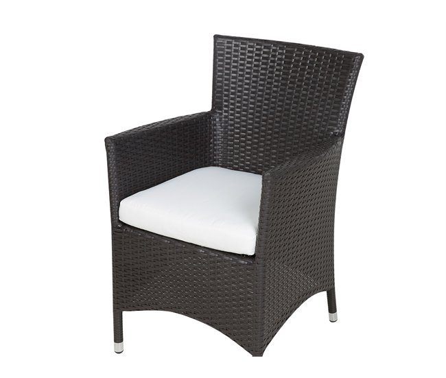 Beliani Conjunto de comedor ITALY Blanco