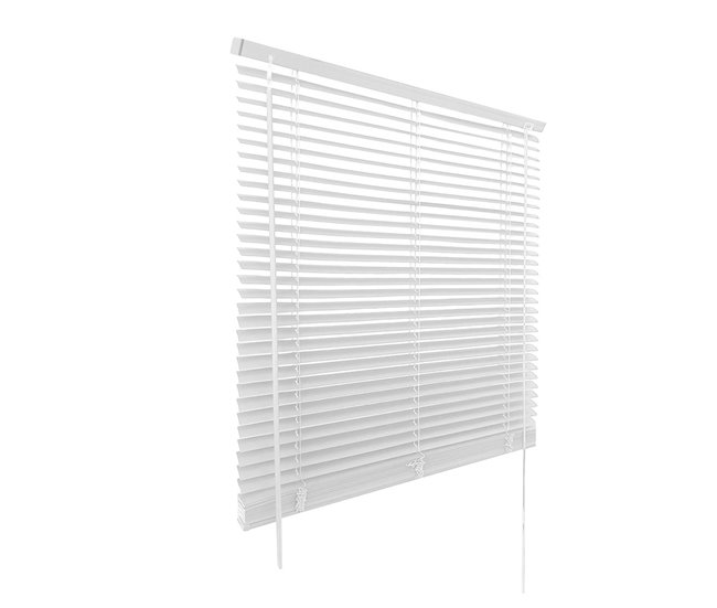 Acomoda Textil – Persiana Veneciana de Aluminio para Ventana. 
