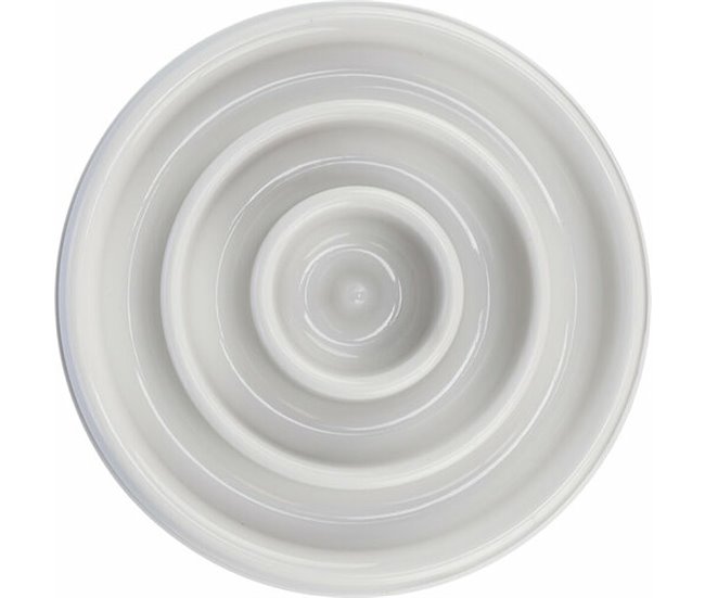 Comedero para Perro Slow Feeding Gris