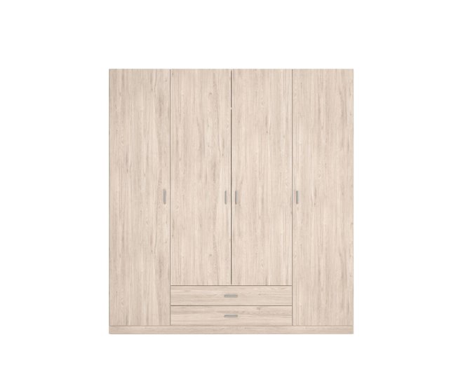Armario Roma  puertas +  cajones sahara 198 Natural