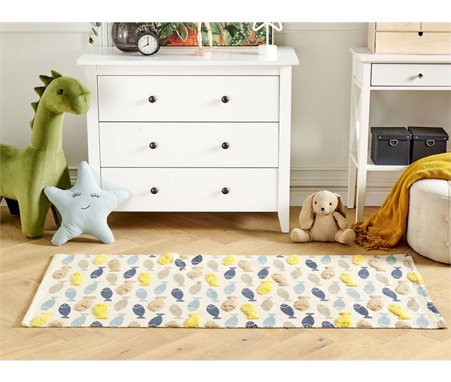 Beliani Alfombra para niños IPUH Multicolor