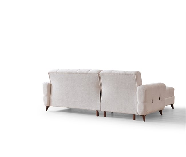 Chaise longue cama reversible HERMÉS Blanco