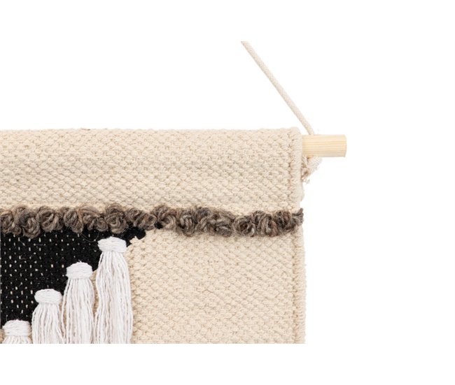 Adorno Algodón Adda Home Beige