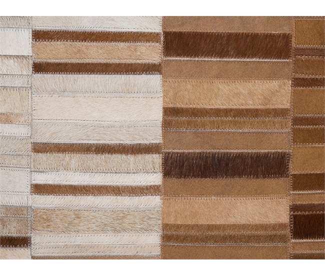 Beliani Alfombra de pelo corto YAGDA 140x200 Beige